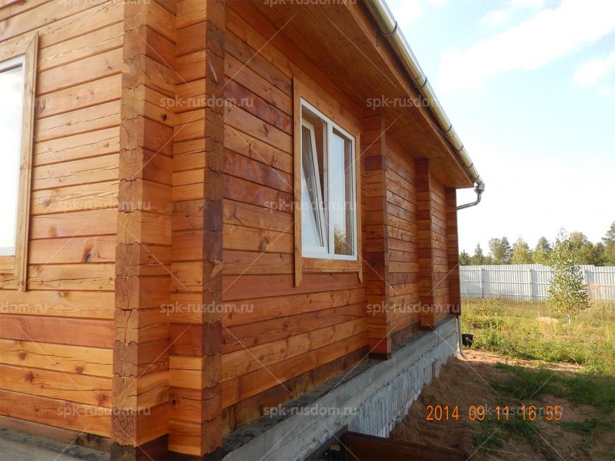 Баня 6x8м в д. Вороново Ярославская обл.