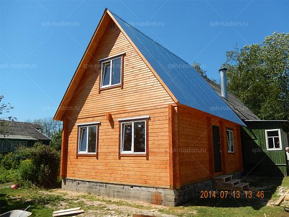 Баня под ключ 6x8м