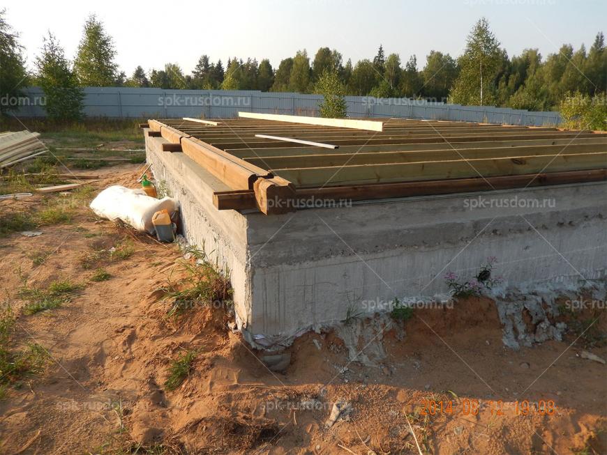 Баня 6x8м в д. Вороново Ярославская обл.