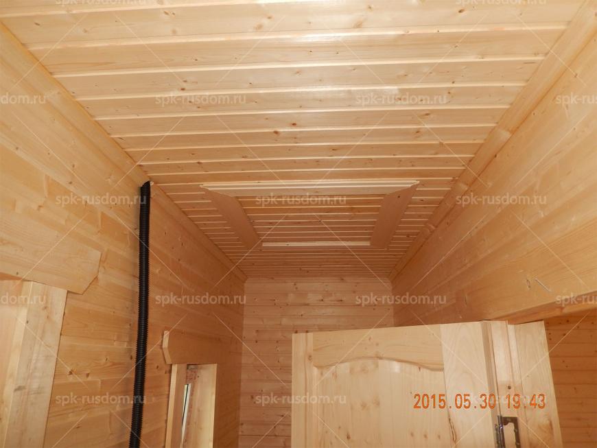 Баня 6x6м в д. Ледово Каширский р-он
