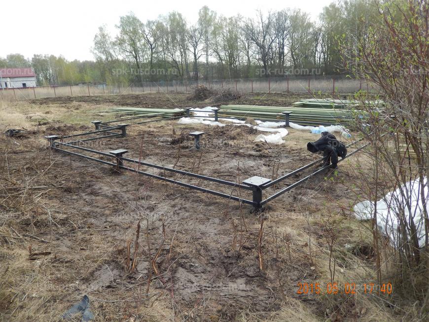 Баня 6x6м в д. Ледово Каширский р-он