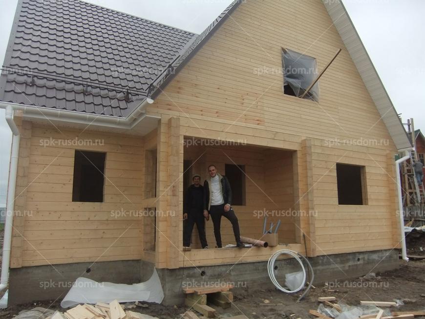 Дом 10x10м в д. Нижнее Велино Раменский р-он