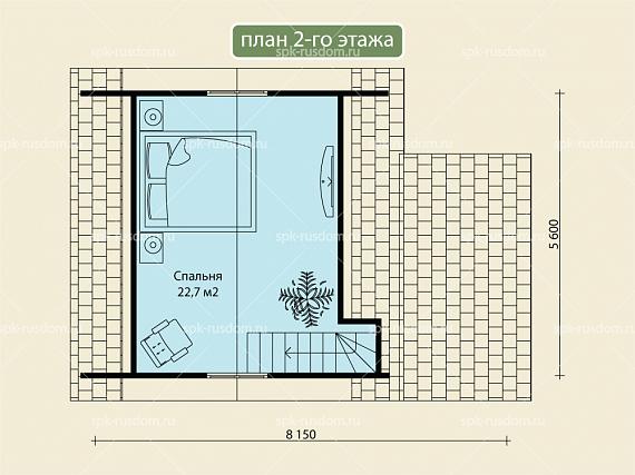 Дом 6x6м