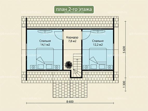 Дом под ключ 6x9м