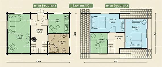 Дом 6x9м