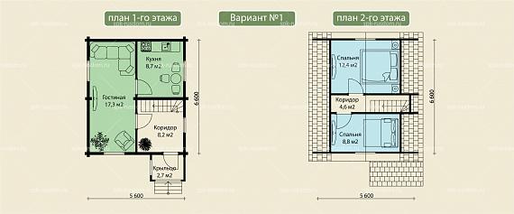 Дом 6x7м