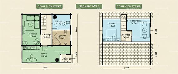 Дом 6x9м