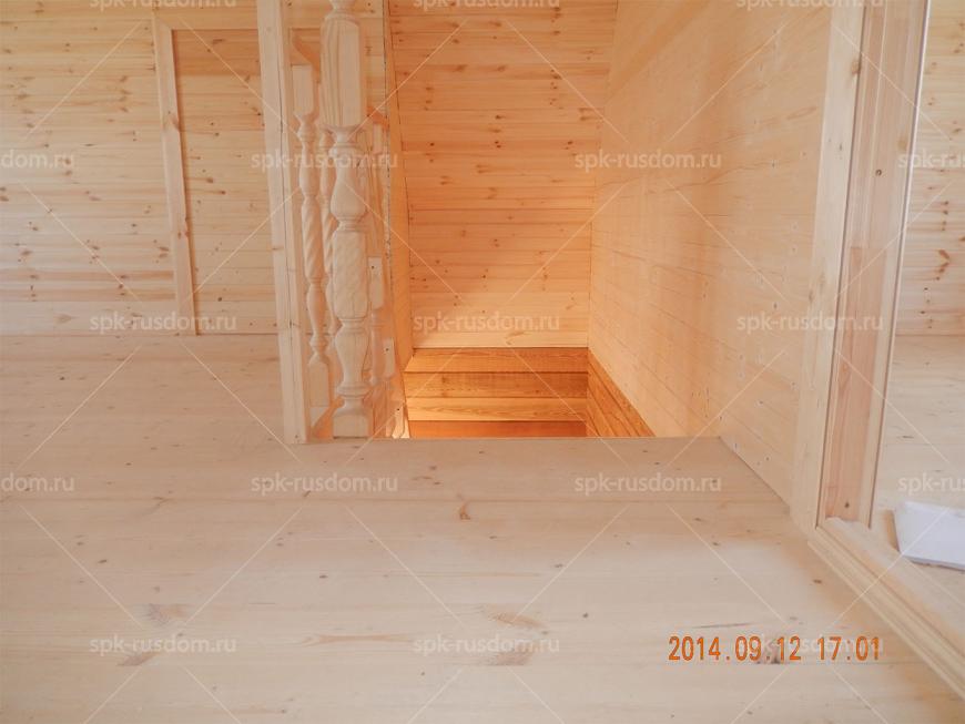 Баня 6x8м в д. Вороново Ярославская обл.