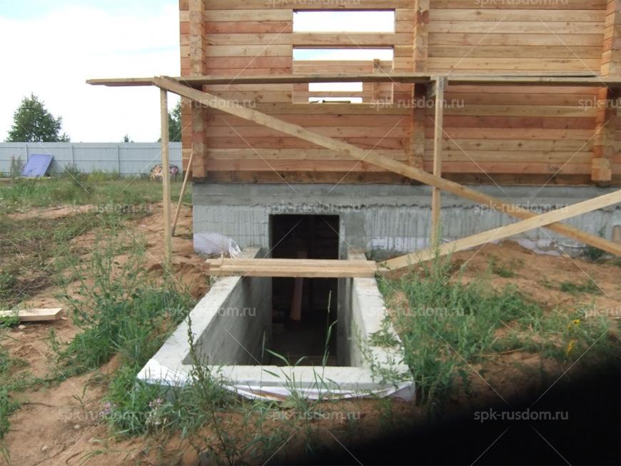 Баня 6x8м в д. Вороново Ярославская обл.