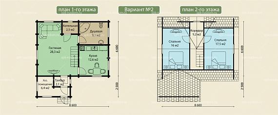 Дом под ключ 7x9м