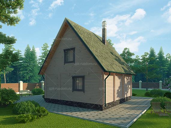 Дом под ключ 7x8м