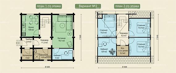 Дом 8x9м