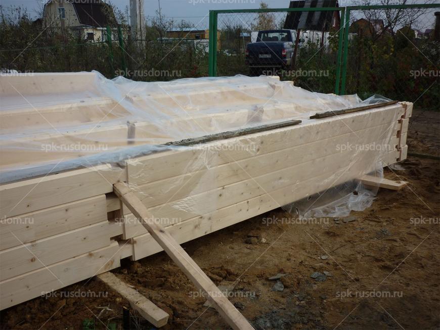 Дом 6x8м в д. Тимошкино Красногорский р-он
