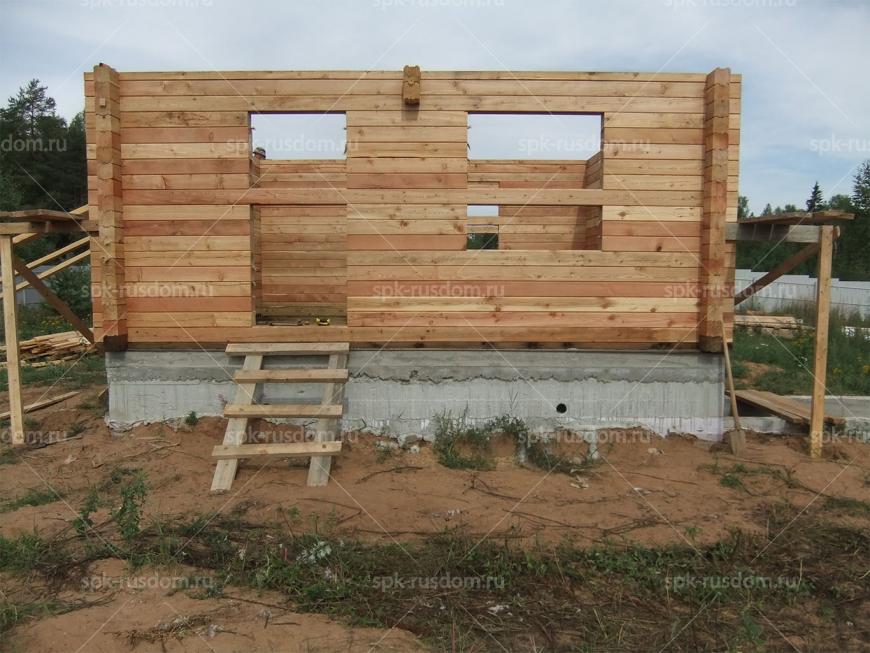 Баня 6x8м в д. Вороново Ярославская обл.