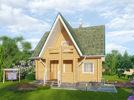 Дом под ключ 8x9м