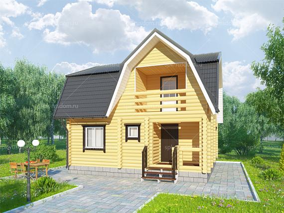 Дом под ключ 8x8м