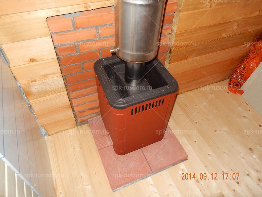 Баня 6x8м в д. Вороново Ярославская обл.
