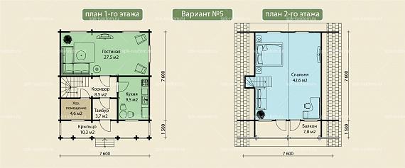 Дом 8x9м