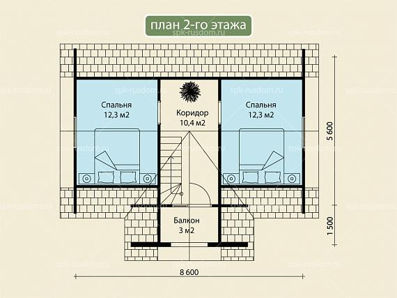 Дом 6x9м