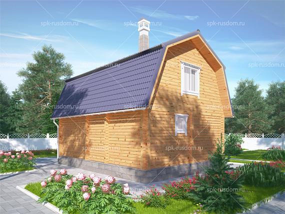 Баня 6x8м