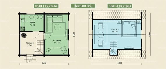 Дом 6x7м