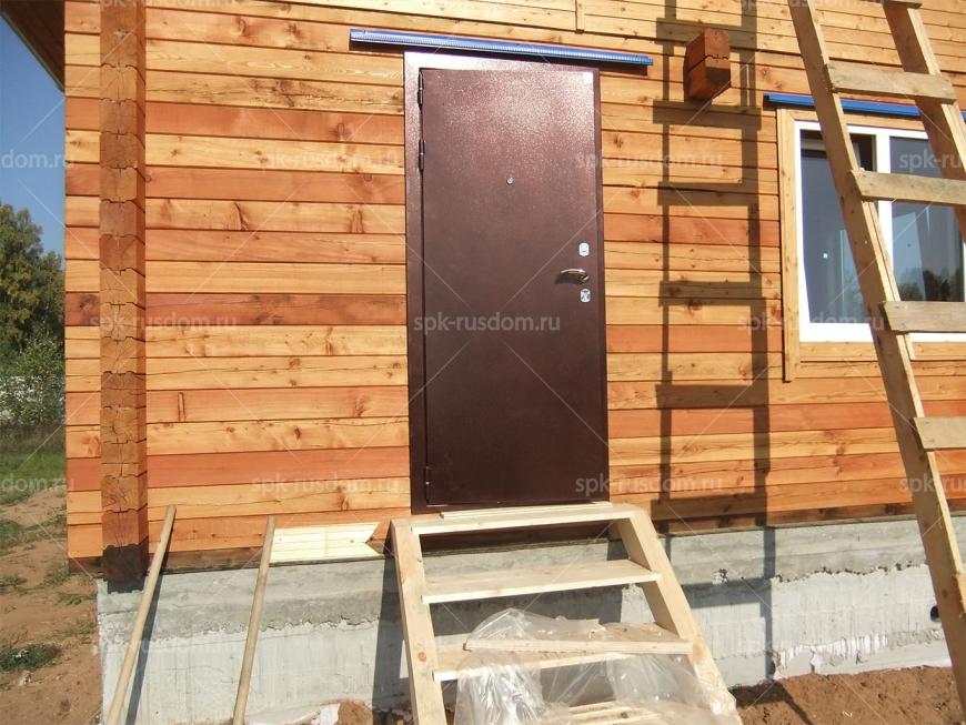 Баня 6x8м в д. Вороново Ярославская обл.