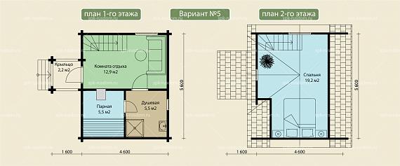 Баня 5x6м