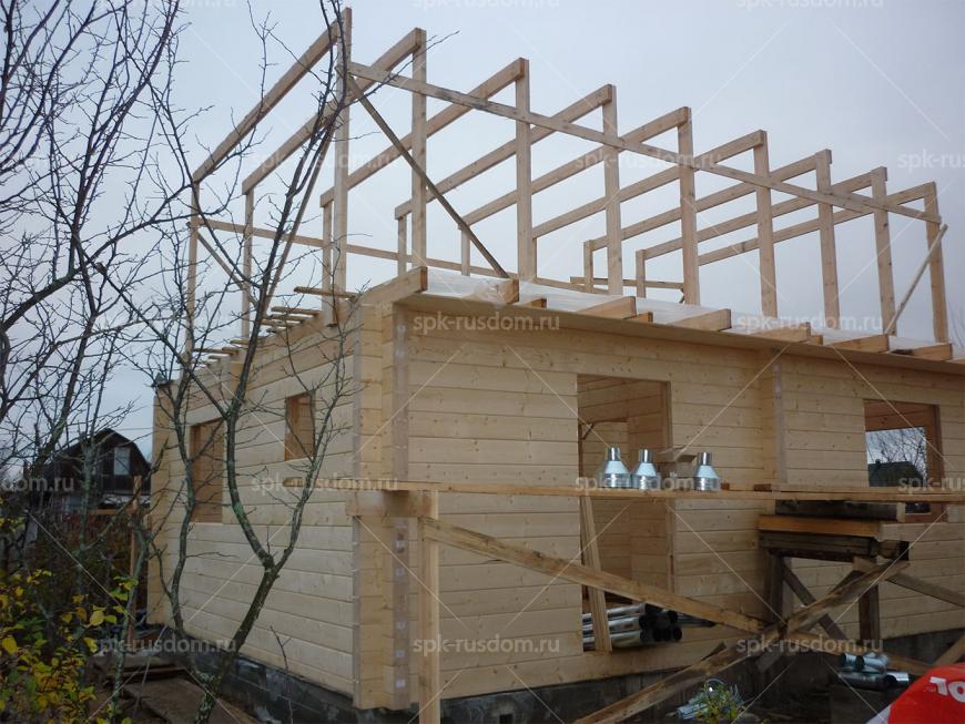 Дом 6x8м в д. Тимошкино Красногорский р-он