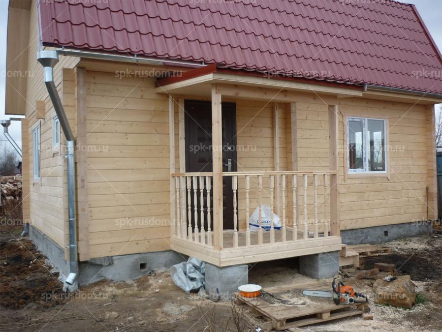 Дом 6x8м в д. Тимошкино Красногорский р-он