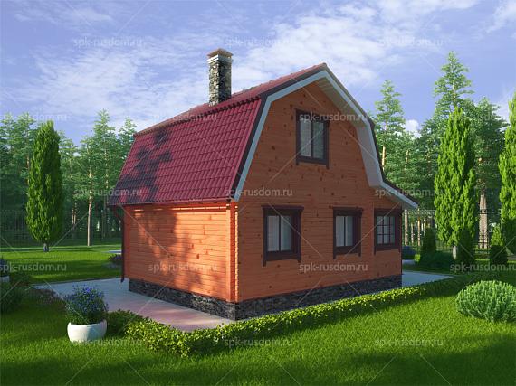 Дом 6x6м