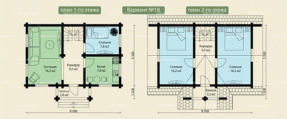 Дом 6x9м