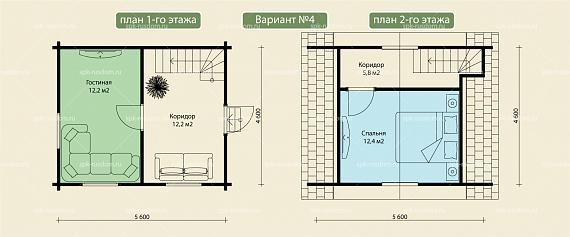 Дом 5x6м
