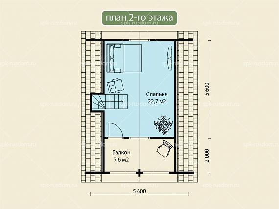 Дом 6x8м