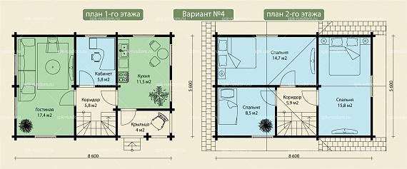 Дом 6x9м