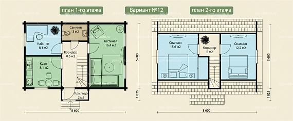 Дом 6x9м