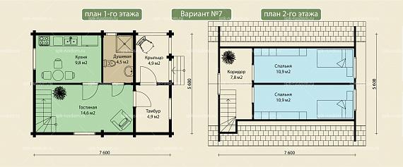 Дом 6x8м