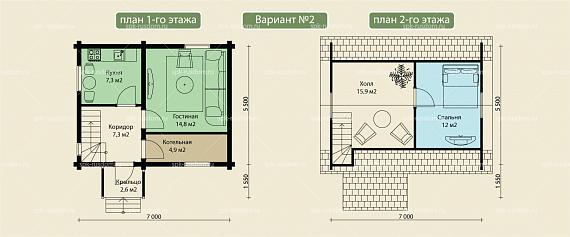 Дом 6x7м