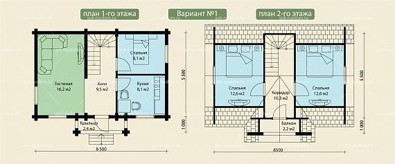 Дом 6x9м