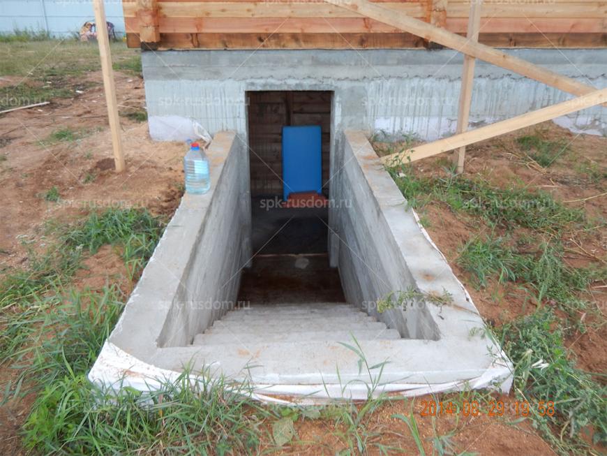 Баня 6x8м в д. Вороново Ярославская обл.