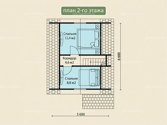 Дом 6x7м