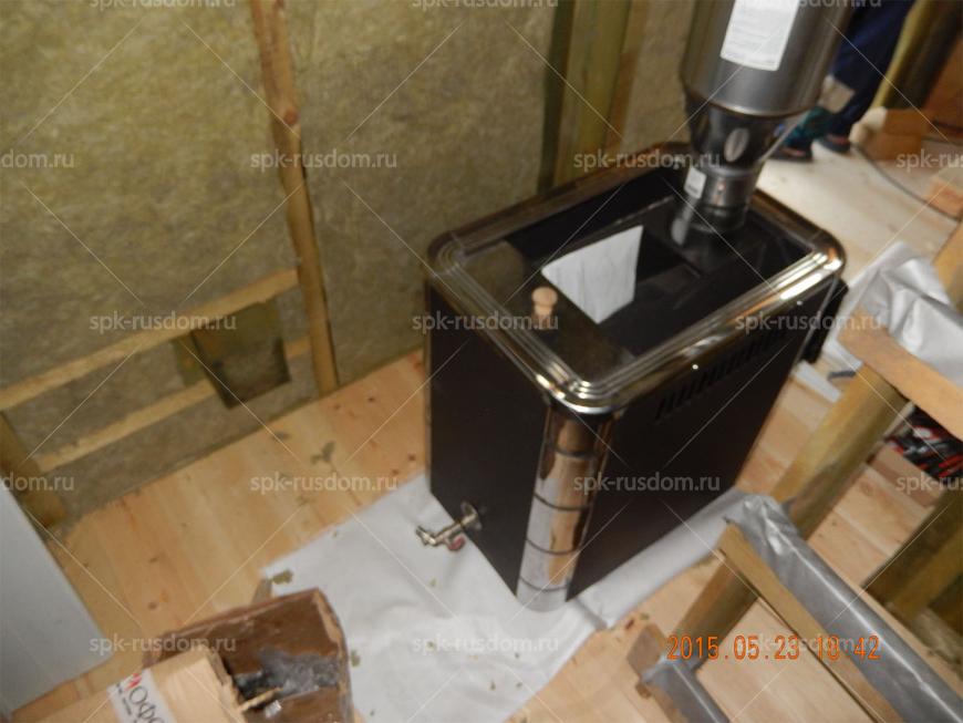 Баня 6x6м в д. Ледово Каширский р-он