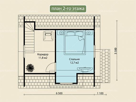 Баня под ключ 6x7м